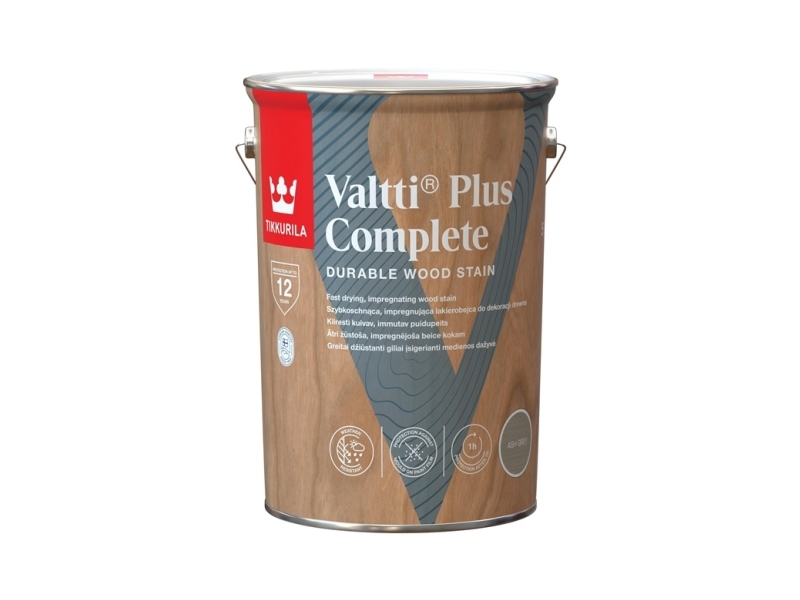 Tikkurila Valtti Plus Complete Ash Grey 5L