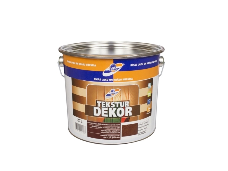 Rilak TEKSTURDEKOR mørkebrun 2,7L