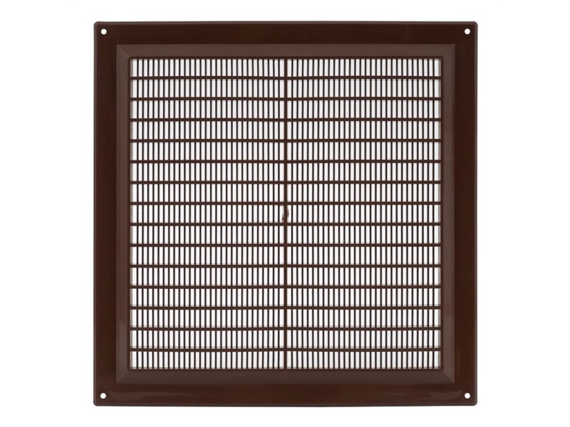 Ventilationsgaller 250x250 brun | Ventilation & Klimat - Ventilationstillbehör - Utblås Galler | GameStuff