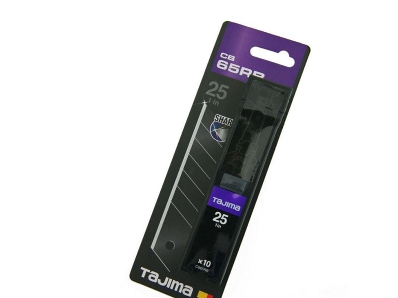 25Mm Tajima Razar Schwarz Klingen Cb65rb 10