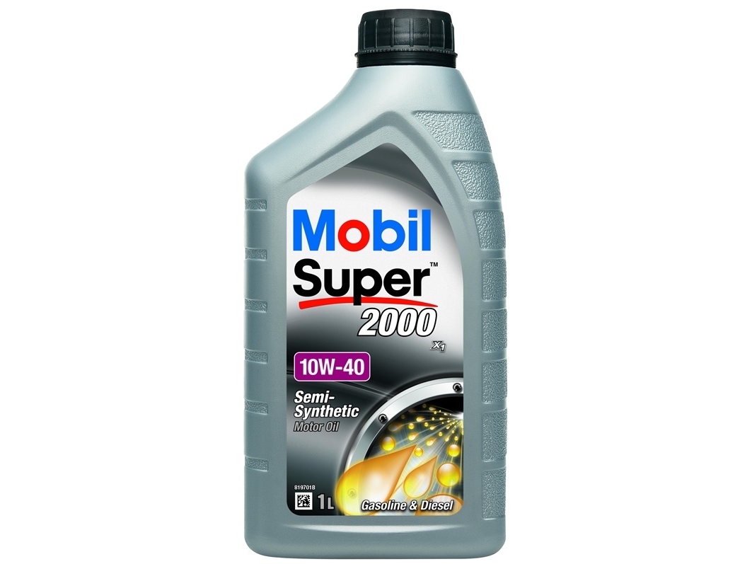 Oil Engine Mobil1 Super 2000X1 10W40 1 L