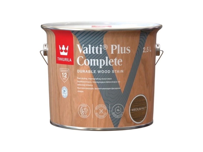 Tikkurila Valtti Plus Complete Medium Nut 2,5L