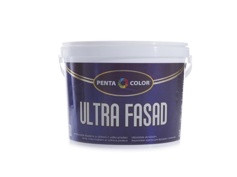 Facademaling Pentacolor Ultra Facade hvid 3 l