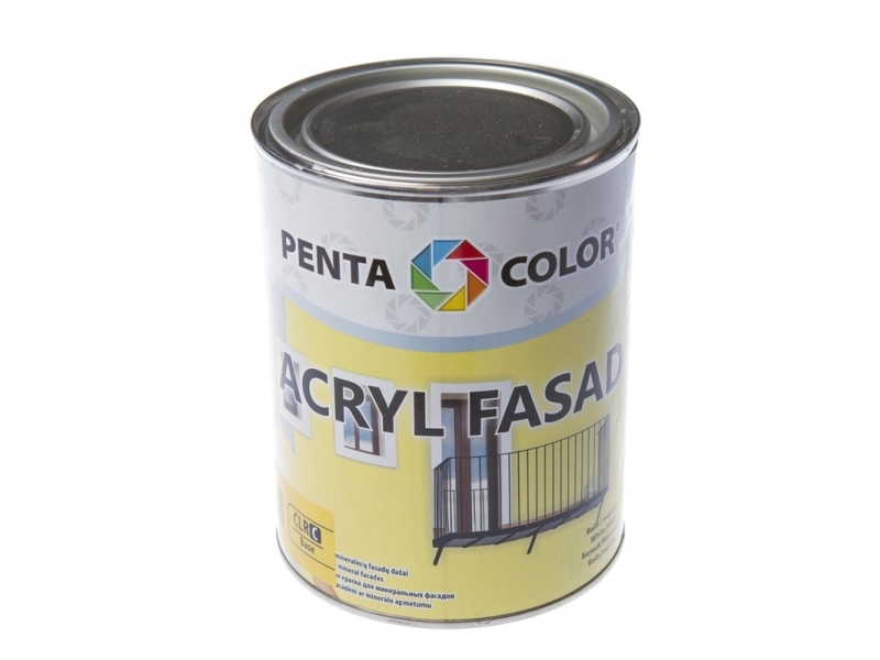 Facadepuds Pentacolor Acryl Facade, hvid, 1 l