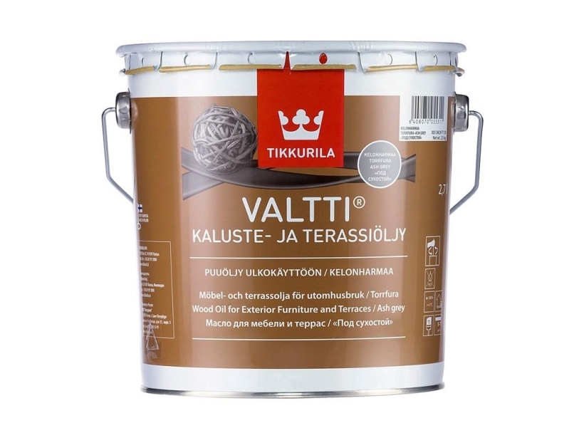 Træolie Tikkurila Valtti Terrace Oil, 2,7 l