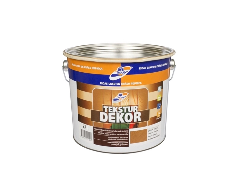 Rilak tekstureret dekor lys brun 2,7L