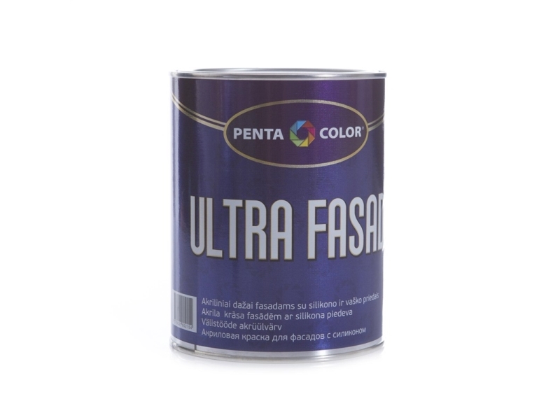 Facademaling Pentacolor Ultra Facade hvid 1 l