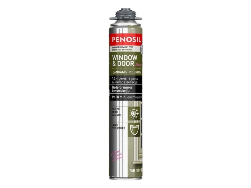 Penosil Window And Door Elastic Gunfoam | Färg & Tillbehör - Specialprodukter - Fogmassa | GameStuff