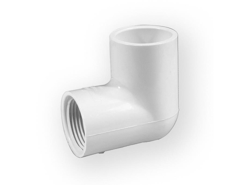 Nibco 90° PVC-U albue KW/GW 1/2 - 407-005