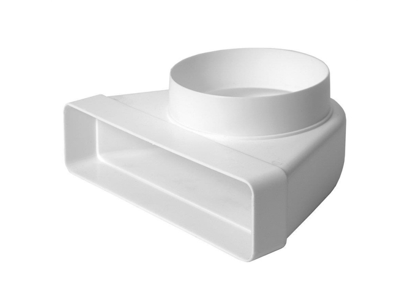Europlast Ventilation Elbow (220X55 Mm D100mm