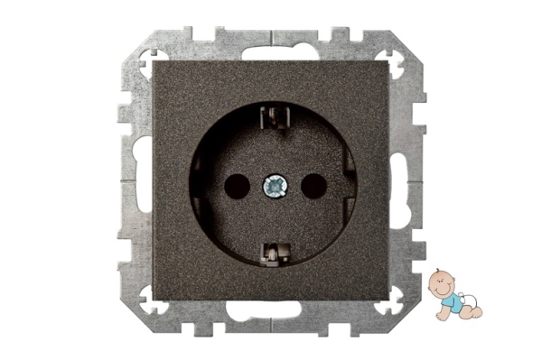 Liregus Protected Sch.Socket With Plug-In Term.