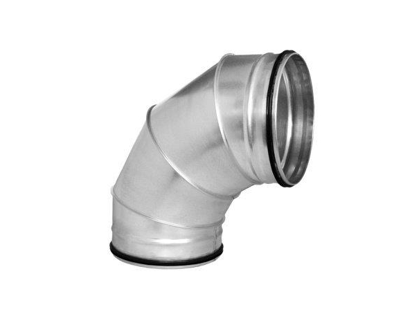 ALNOR segmentböj med packning BSL-250-90 | Ventilation & Klimat - Ventilationstillbehör - Armaturer | GameStuff