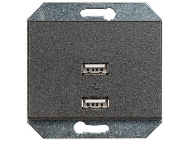 Vilma Usb Socket 5V Dc 3.4 A Xp Black