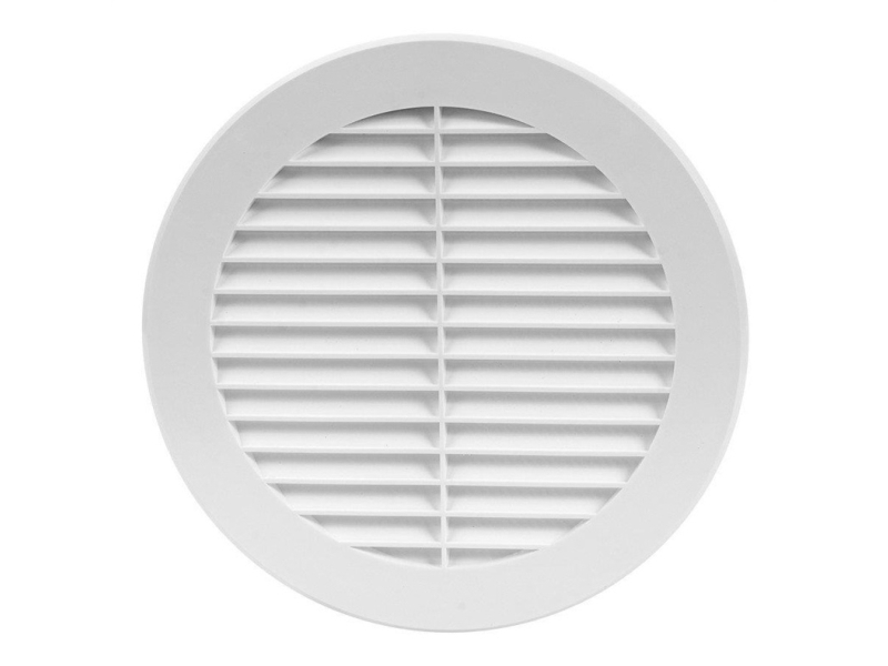 Europlast Lüftungsgitter D150, Weiß