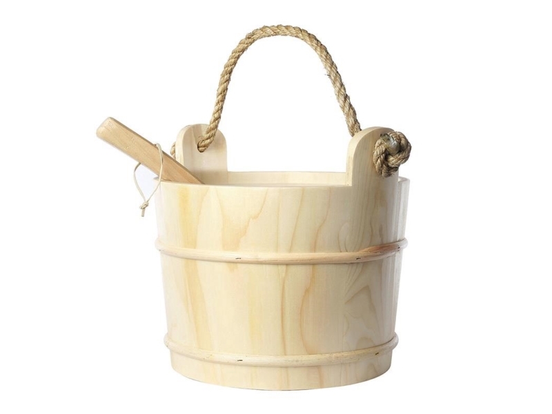 Urban Outdoor sauna-bøtte med øse (10 L)