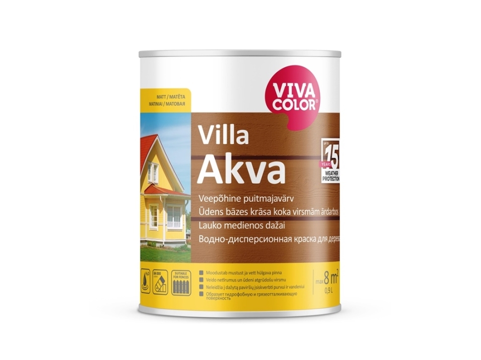 Vivacolor Facade Paint Villa Akva A 0.9L
