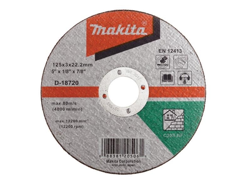 Cutting Disc 125X3 C30s Stone Makita