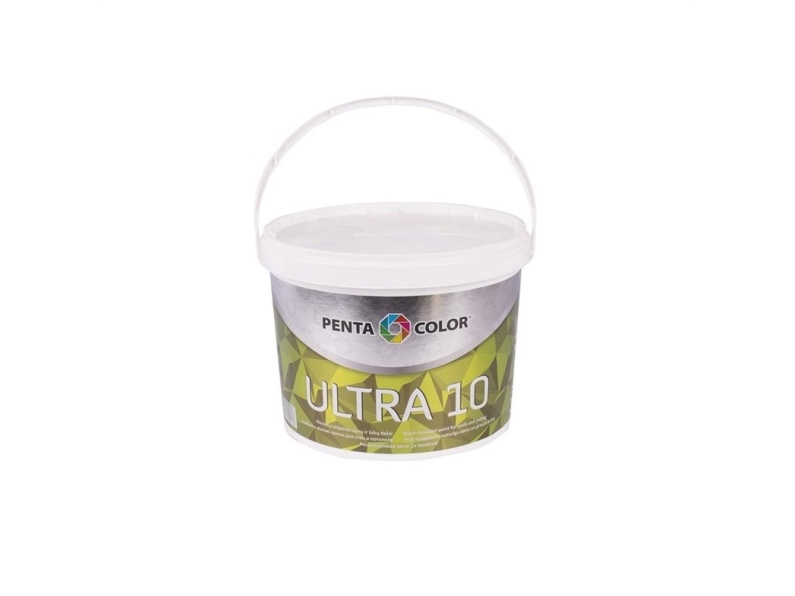 Pentacolor EMUL PAINT PENTACOLOR ULTRA 10 WHITE 5L