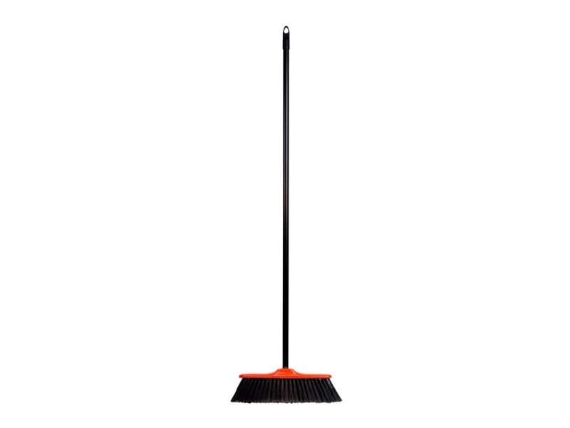 Spontex Zimmerbesen Rot Mit Stiel 67002 Spontex