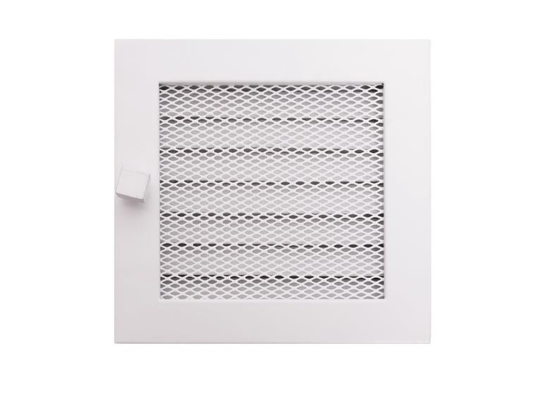 Hearth Grate White 170X170 With Blind
