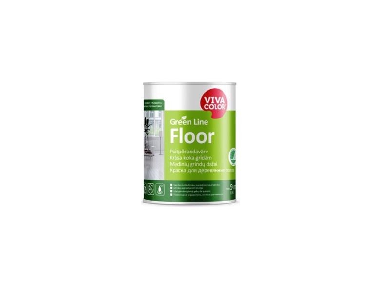 Vivacolor Paint Green Line Floor A 0,9L