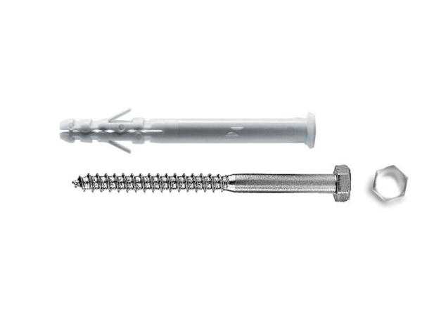 Haushalt Frame Plug Wit Scr 10X200 Htlaue09 2Pcs