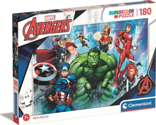 Clementoni The Avengers, 180 stykker, Komikk, 7 år