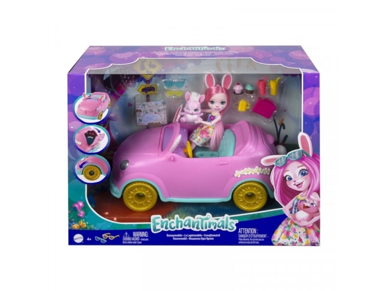 Enchantimals Bunny Bil Set