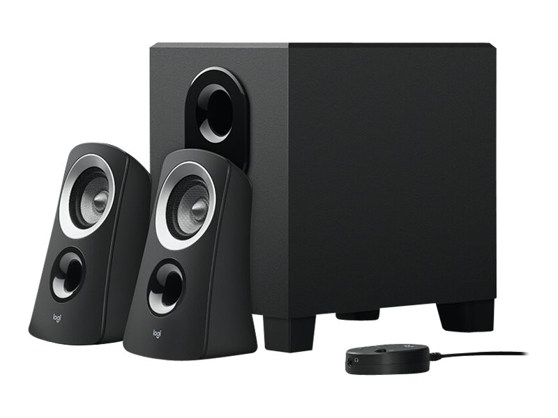 Logitech 980-000413, 2.1 Kanäle, 25 W, Pc, Schwarz, 50 W, Kabelgebunden