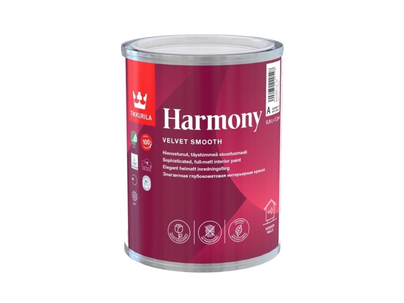 Tikkurila PAINT ABS, MAT HARMA, 0,9 L til vægge, TIKKURILA