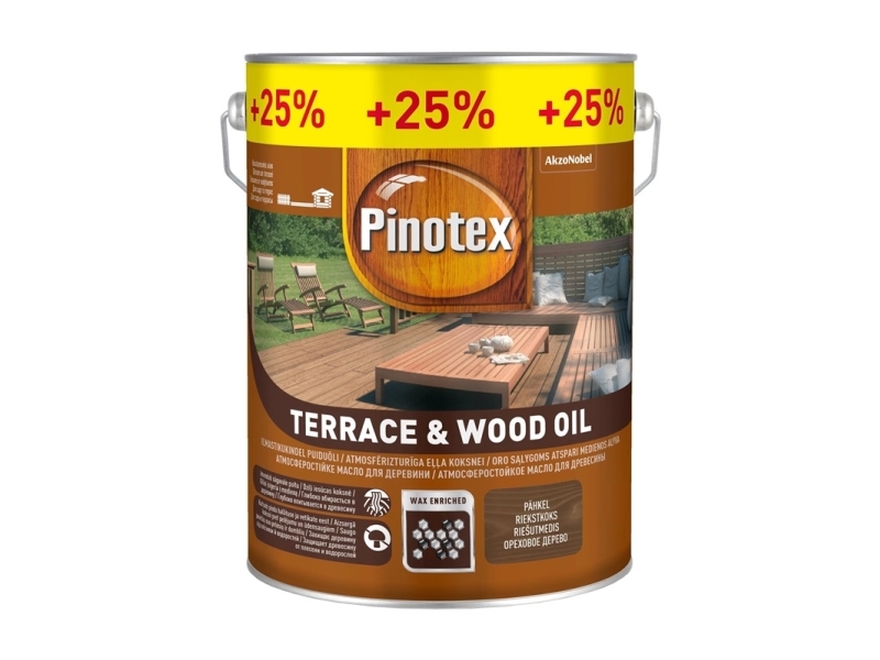Pinotex TERRACE OIL walnut 4+1L