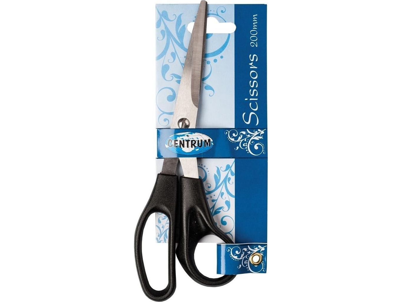 Center Scissors Center 20Cm Black