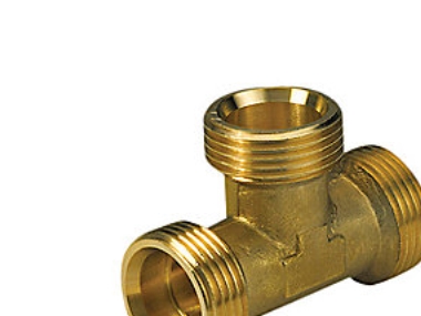 Alupex 1/2 T-Stück 3 Nippel - Wavin Alupex