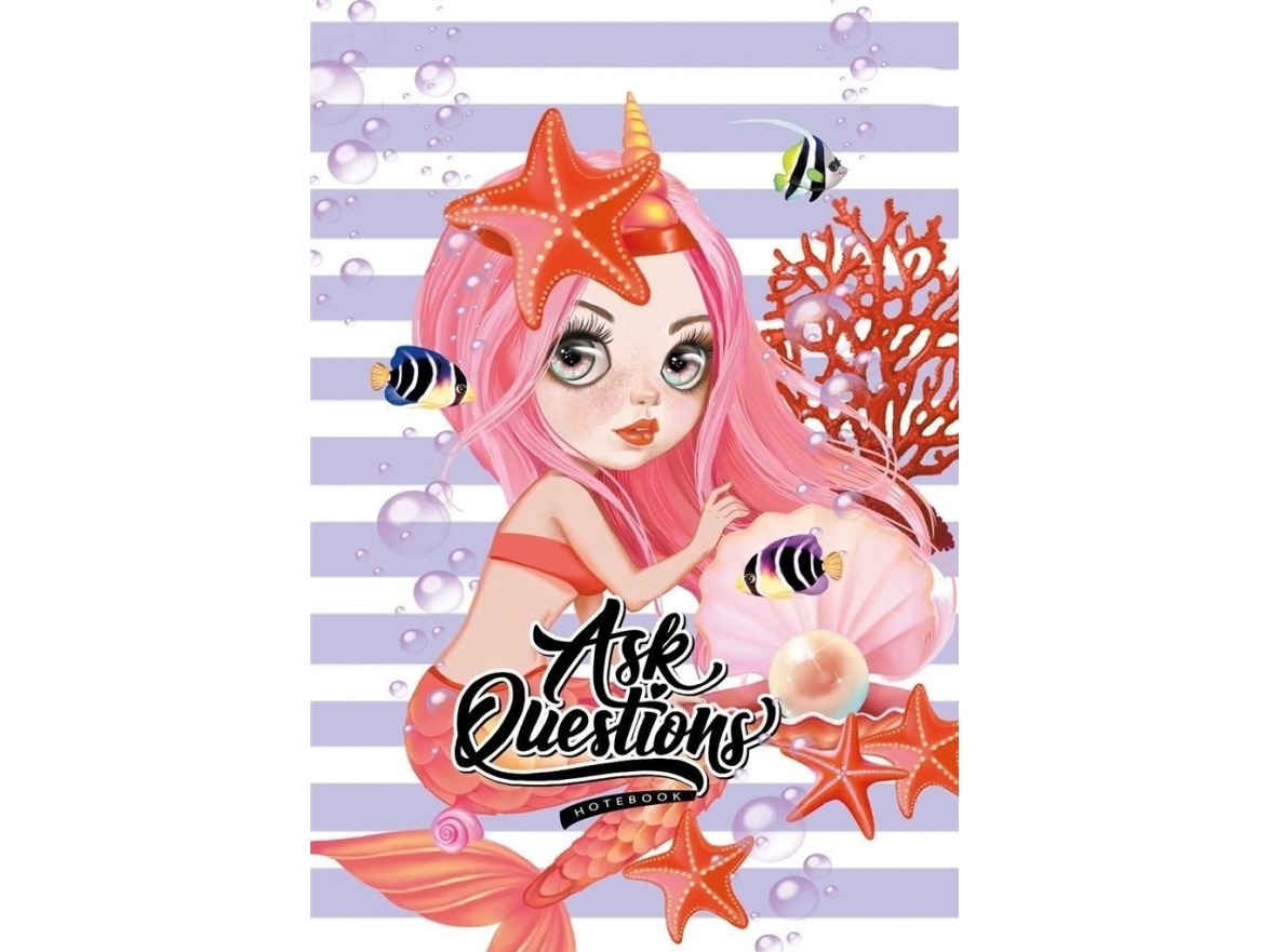 Fresh Friends -muistikirja 135x197/48K TW Mermaid (merenneito)