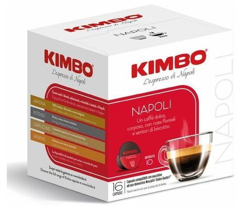 Kimbo Napoli Kapsler Til Dolce Gusto 16 Stk