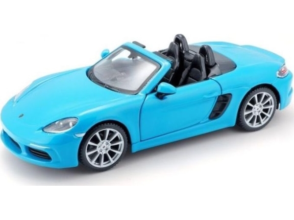 Bburago Porsche 718 Boxter Blue 1:24 Bburago