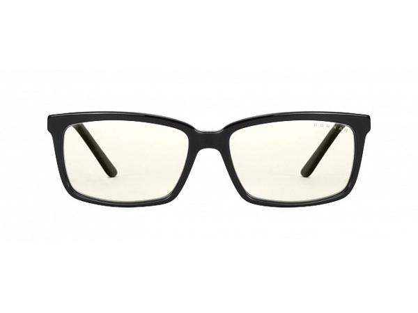 Gunnar Optiks Vertex, Rektangel, Spela, Svart, Acetat, Klar, Vertex | Spel - Gaming kläder - Gaming glasögon | GameStuff