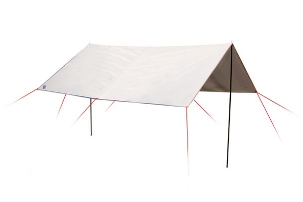 High Peak Capri 3.0, Gjuten aluminium, Grå, Polyester, 2800 mm, 3000 mm, 1,83 kg | Trädgården - Terrass - Terrassskydd | GameStuff