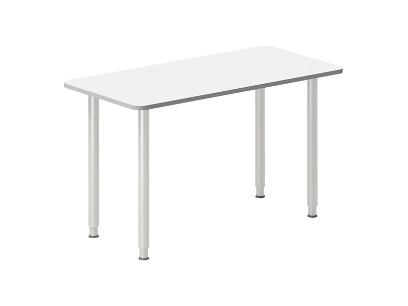 Skrivebord DNA, Hvid 1400x600 mm I-ben/Hvid