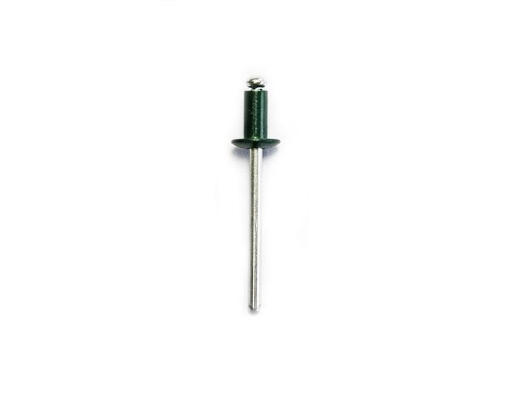 Haushalt Alu-Steel Domed Coloured 4.0X8 50 Pcs