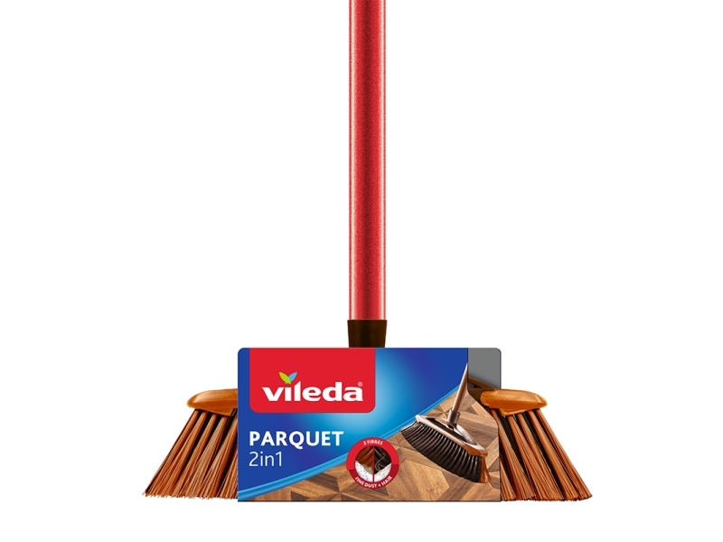 Vileda 4023103147843, inomhus, Brun, Röd, Mjuk borst, 1 styck | Rengöring - Rengöringsprodukter - Rengöringsmaskiner - Utrustning - Skrapor & Kvastar | GameStuff