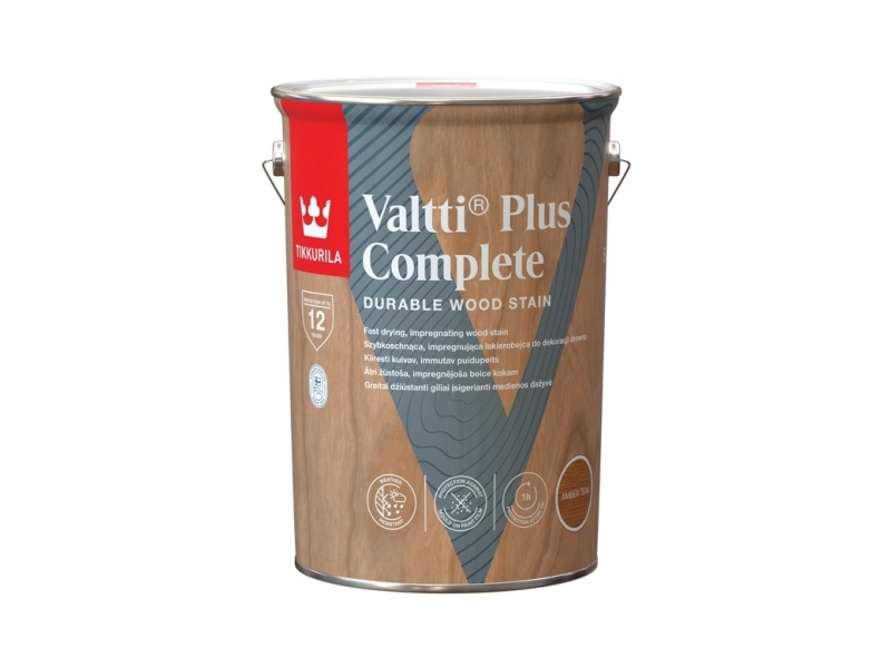 Tikkurila VALTTI PLUS COMPLETE amber teak 5 L