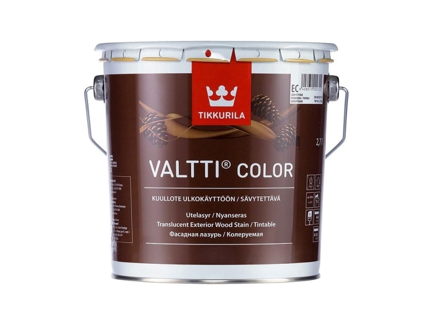 Tikkurila ANTISEPTIC VALTTI COLOR COLORLESS 2,7L
