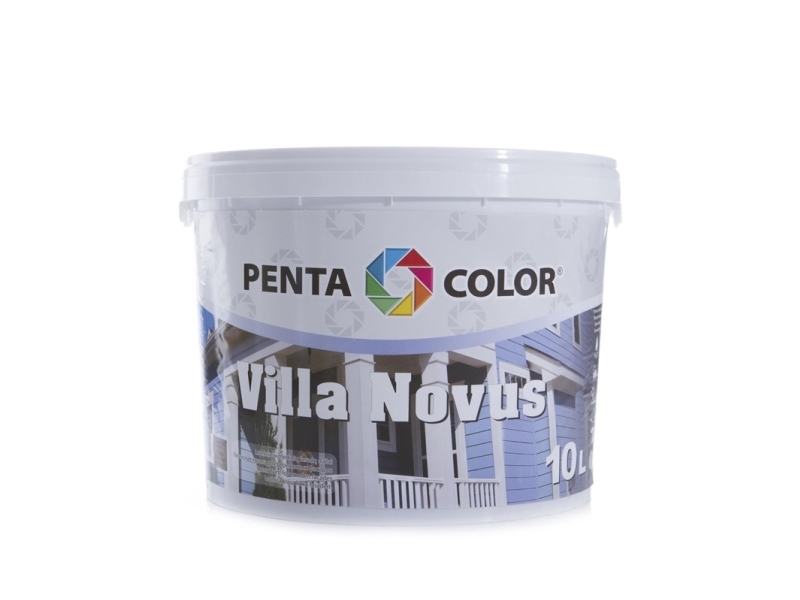 Facade-/træmaling Pentacolor Villa Novus, chokolade, 10 l