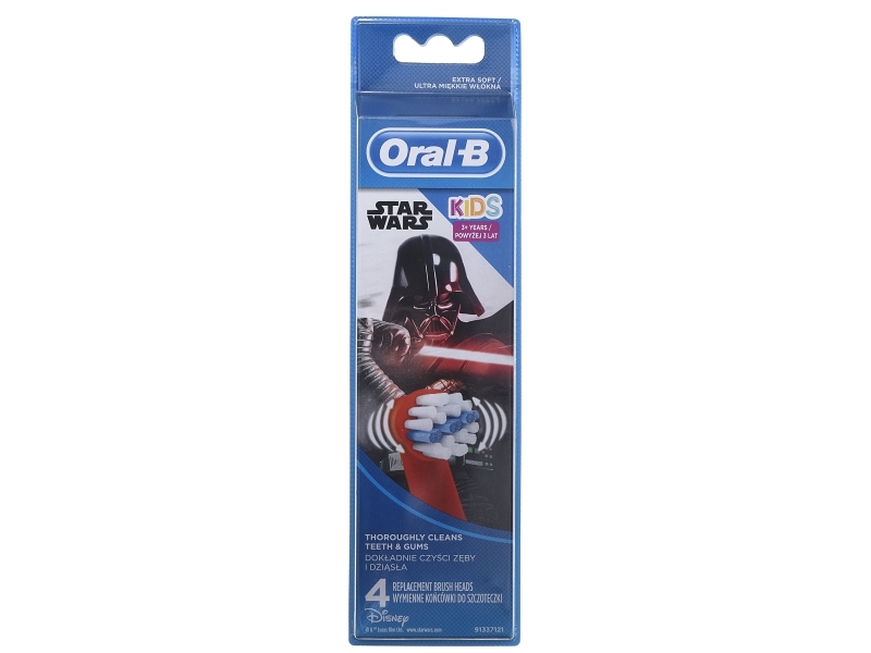 Dantų Šepetėlio Antgaliai Oral-B Braun Frozen Ii, 4 Vnt.