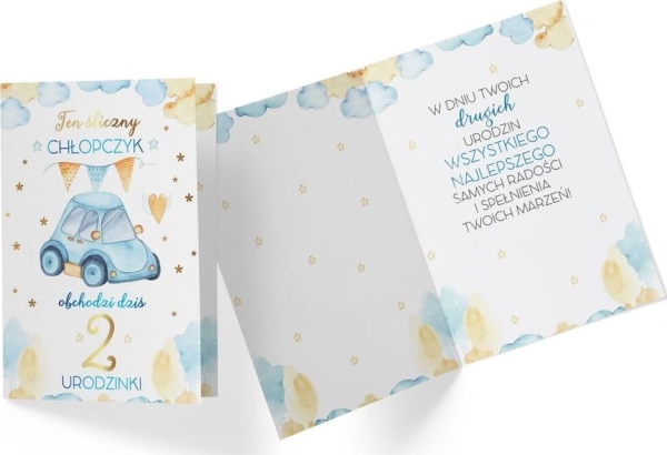 Cucard Carnet Pr-320 Geburtstag 2 Junge