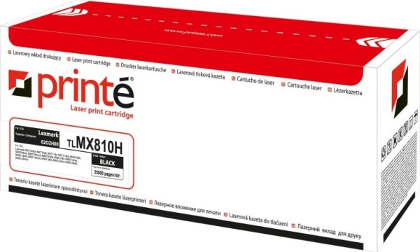 Toner Für Drucker Tlmx810h Black Ersatz 62D2h00 (Fcpprtlmx810h)