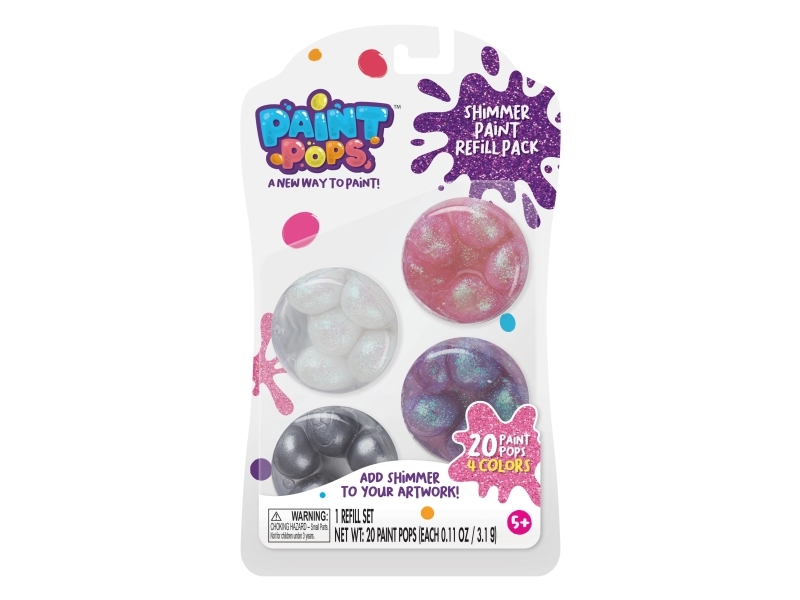 Paint Pops Shimmer Pop Refill Pakke