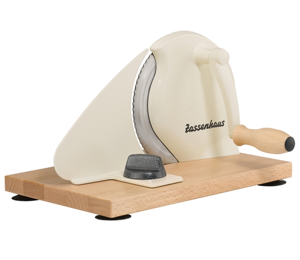 Krajalnica Zassenhaus Zassenhaus Bread Slicer Maschine Manual, Cream