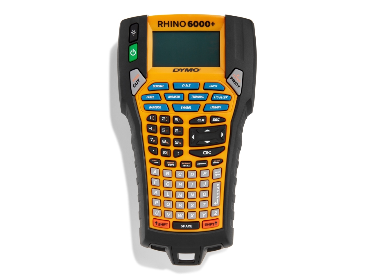 DYMO 2122967 RHINO 6000ABC CASE EU, ABC, Direkt termisk/termisk överföring, 10,16 mm/sek, Svart, Gul | Skrivare - Andra kontorsmaskiner - Labelskrivare | GameStuff